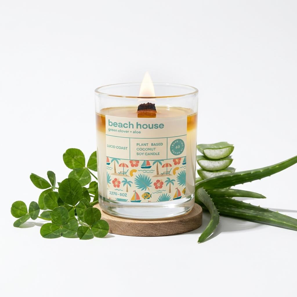 Beach House Candle by Lucid Coast Co. product image 2