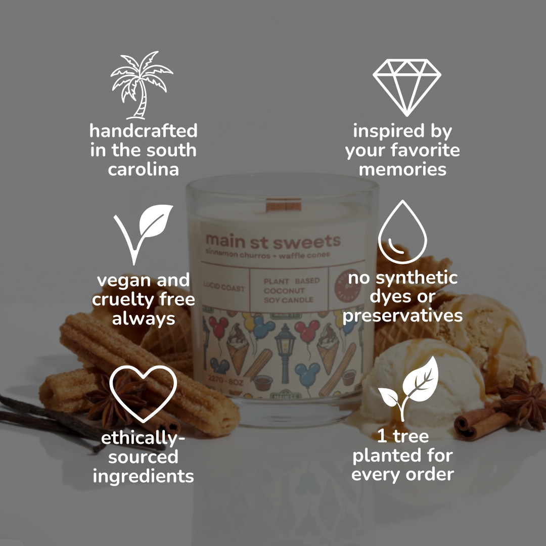Main Street Sweets Candle by Lucid Coast Co. product image 5