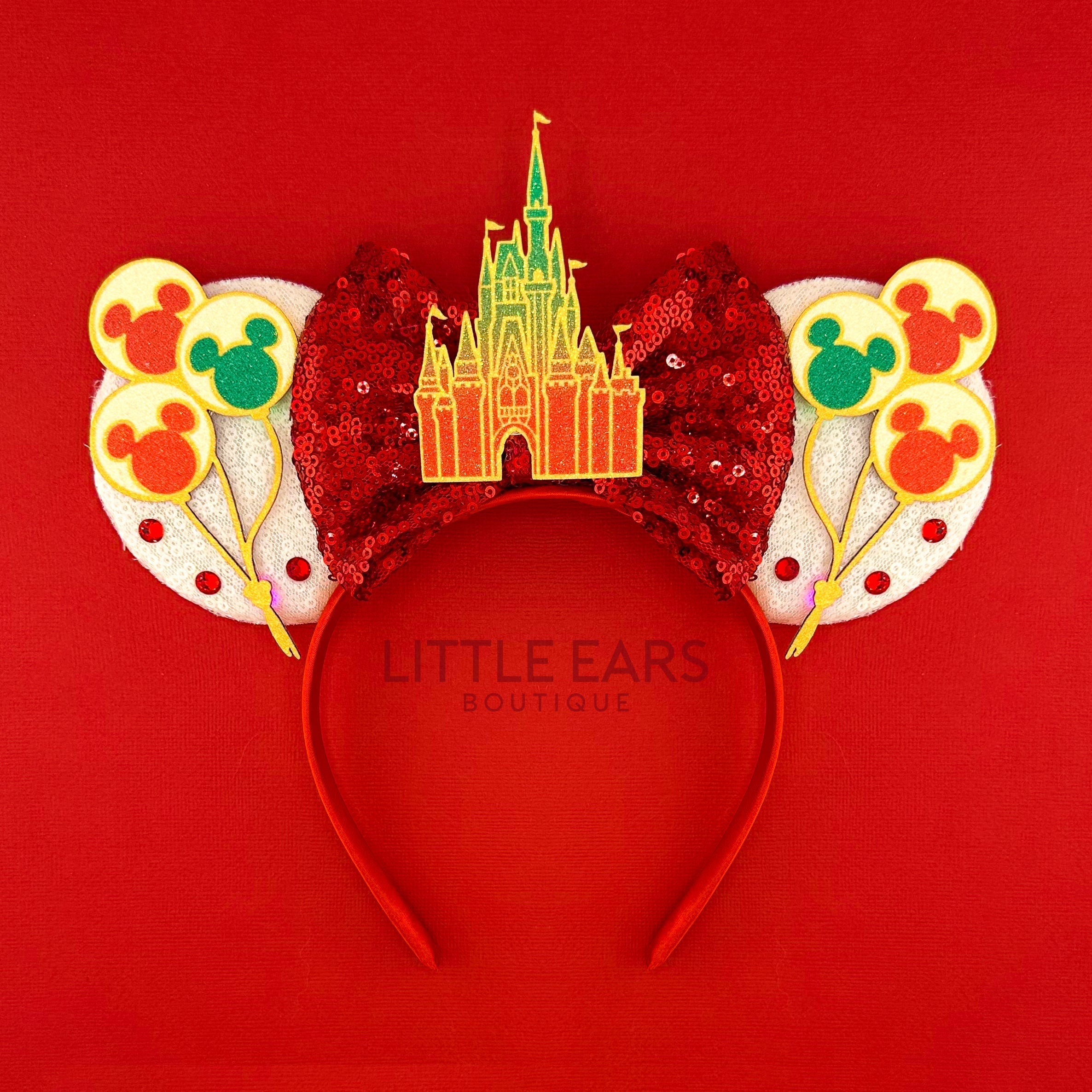 Castle Christmas Mickey Ears