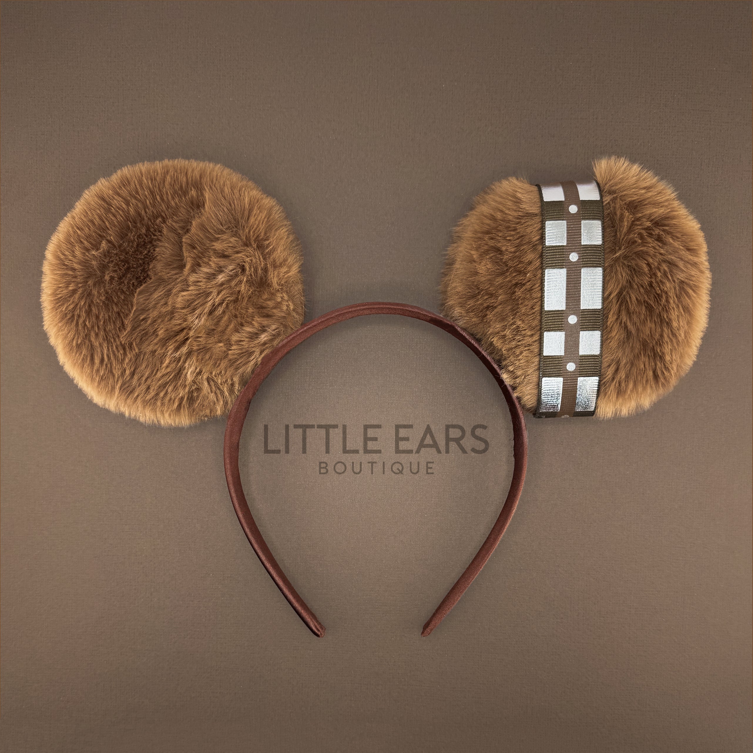 Chewy inspired handmade theme park ears by Little Ears Boutique