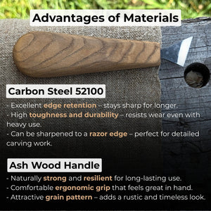 Chip Carving Knife, 2.5 cm (1 inch)