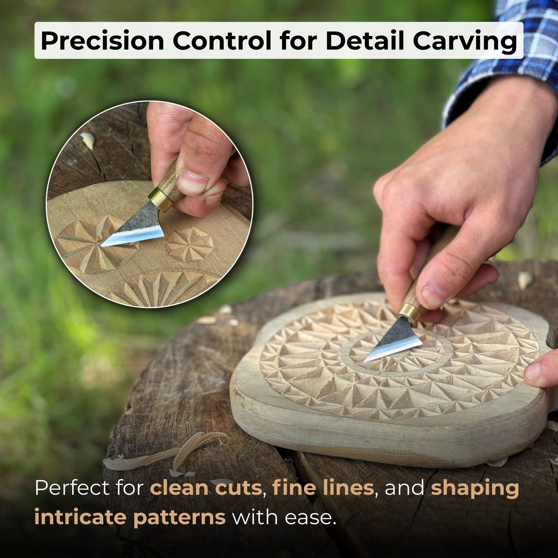Chip Carving Knife, 3.5 cm (1.4 inches)