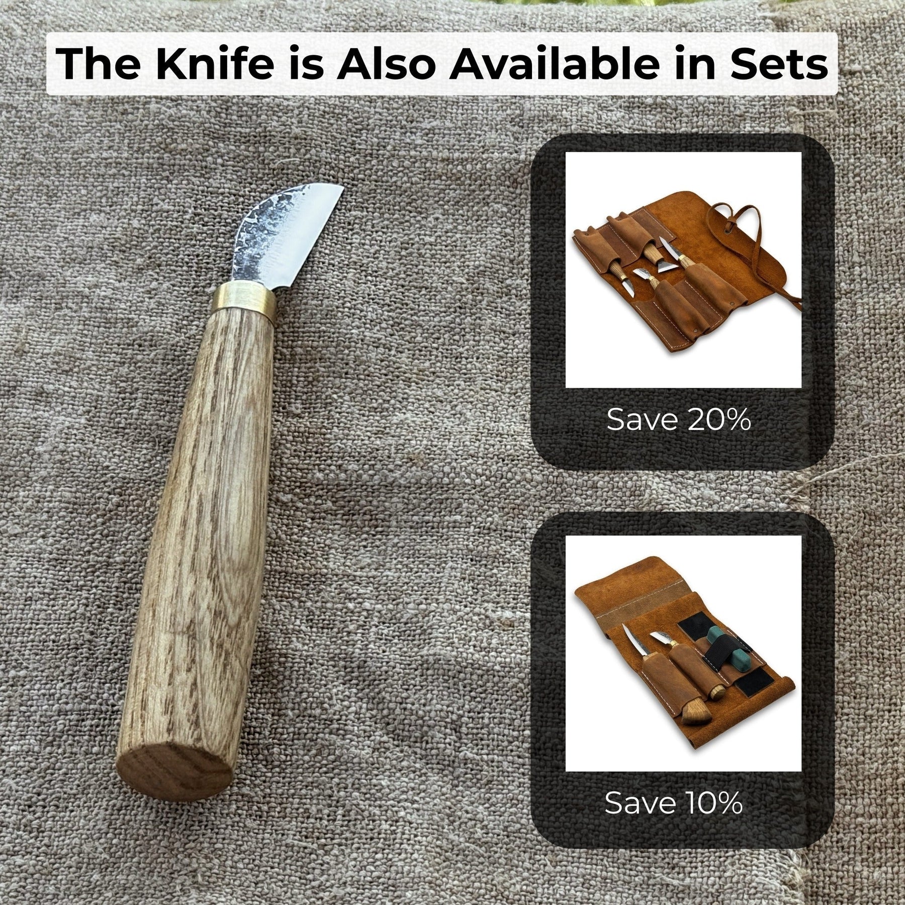 Chip Carving Knife, blade 3 cm (1.2 inches)