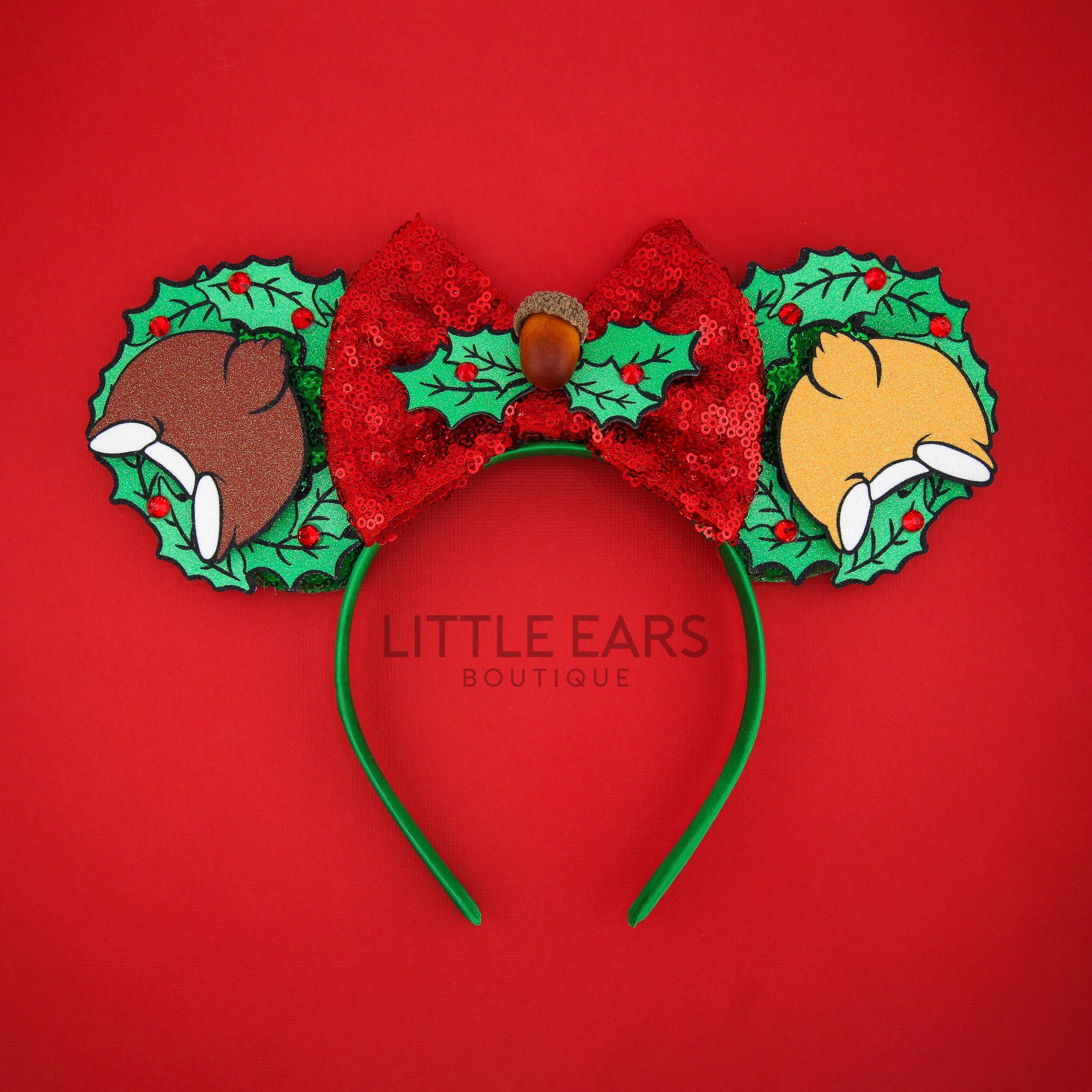 Chipmunks Christmas Mickey Ears