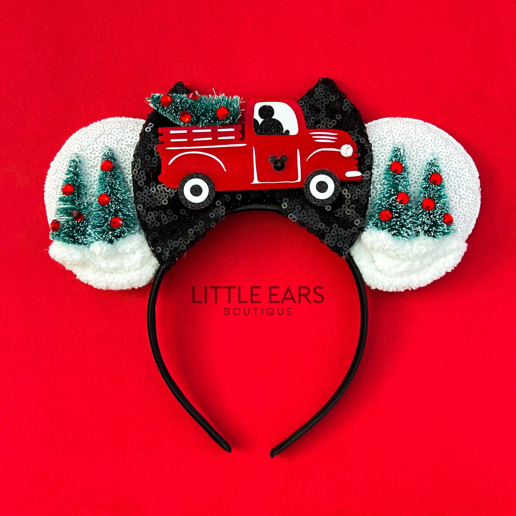 Christmas Truck Ears by Little Ears Boutique, travel planning service main product photo