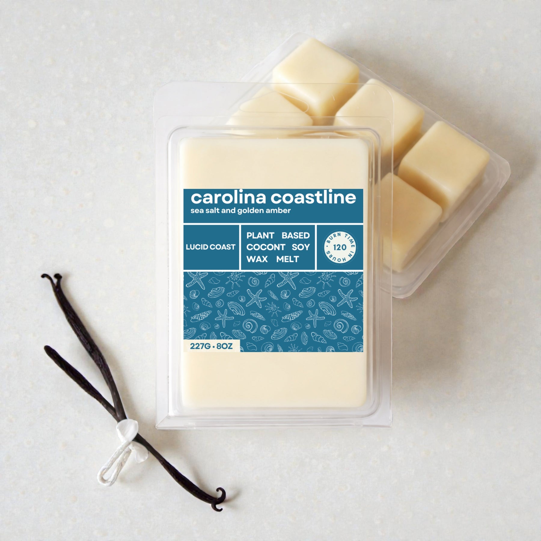 Carolina Coastline Wax Melt by Lucid Coast Co.