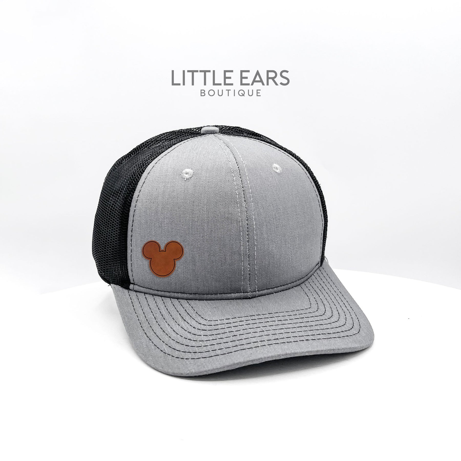 Corner Trucker Hat by Little Ears Boutique, Southern lifestyle apparel main product photo