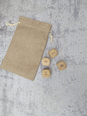 Personalized Couples Date Decision Dice detail view by EverLee Creations