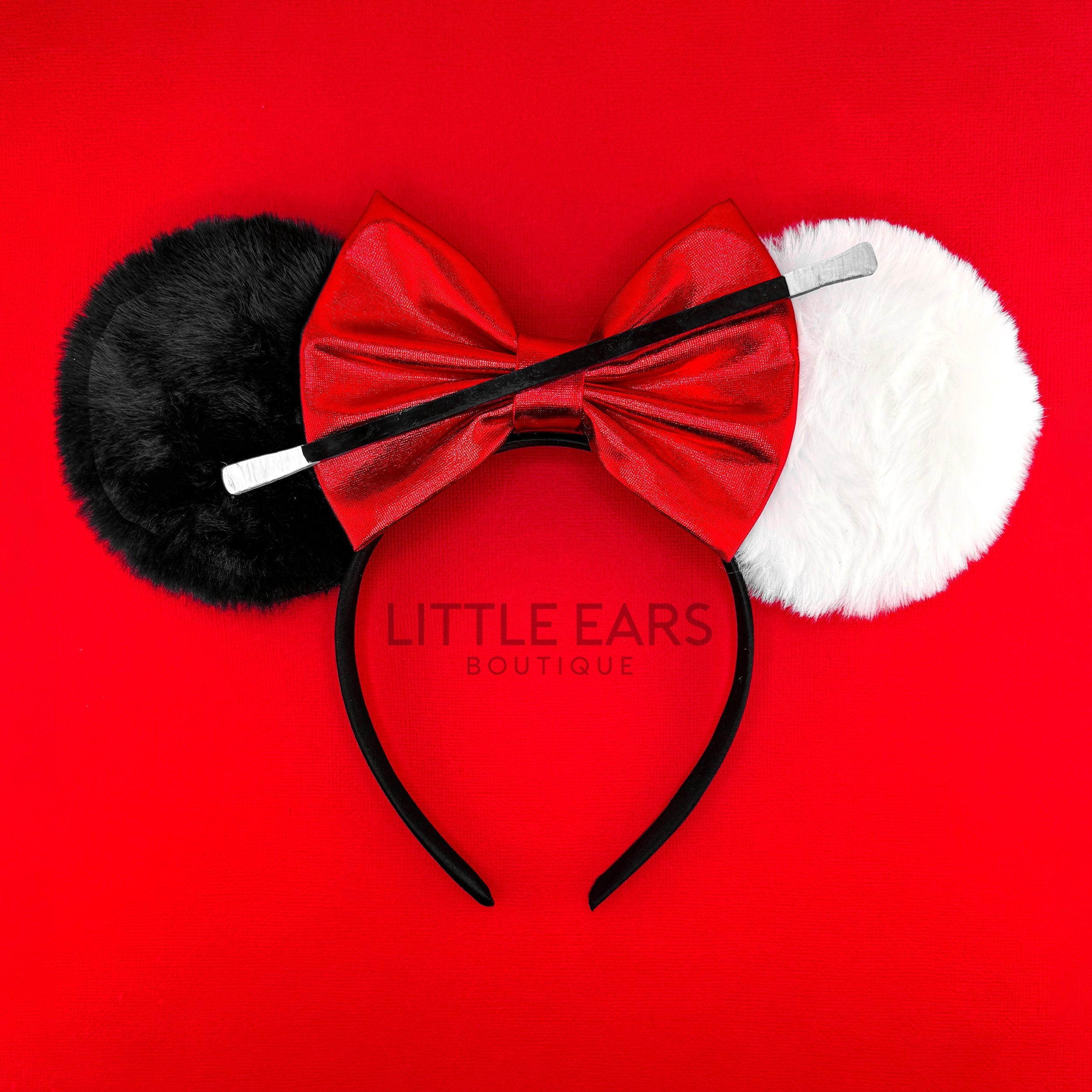 Dalmatian villain inspired theme park ears by Little Ears Boutique