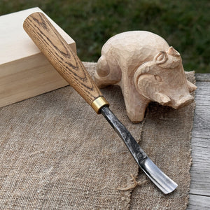 Curved Detail Carving Gouge – 8 mm / 12 mm (0.31 / 0.47 inches)