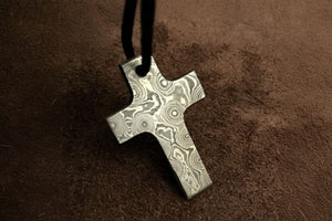 Custom Handmade Damascus steel Viking pendant /Thor Hammer Pendant DE-0013