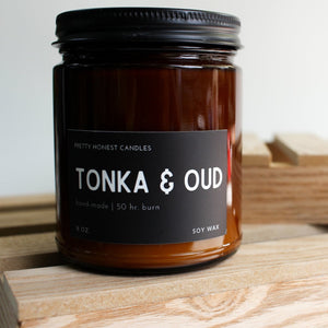 Tonka, Amaretto & Oud Soy Candle