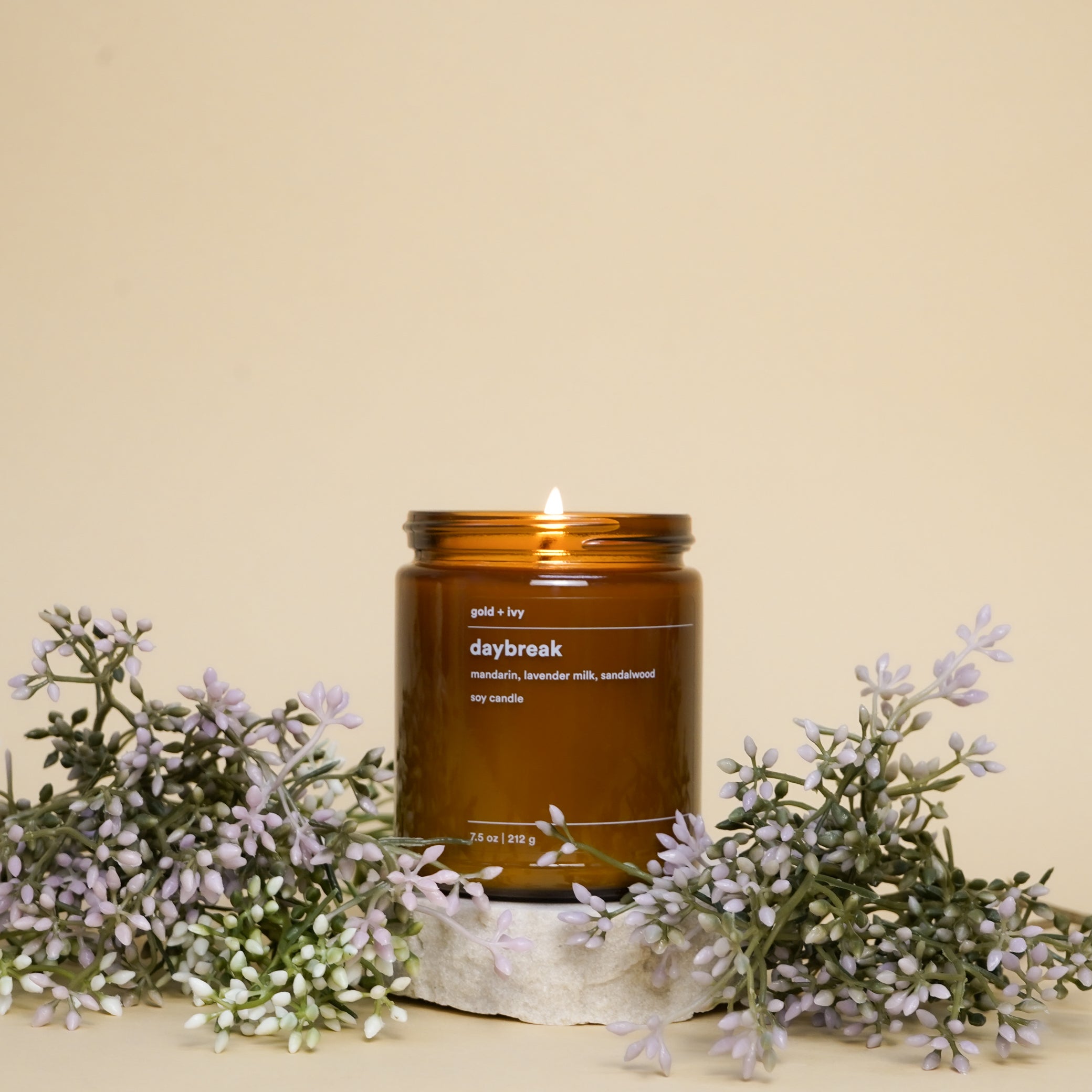 Daybreak by gold + ivy, scented candle main product photo