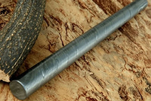 8 Inch Handmade Damascus Steel Round Rod for Rings Guards and Jewelry Making 30 mm