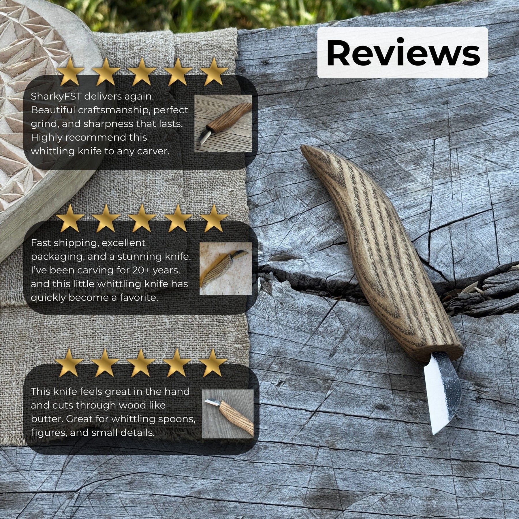 Detail Chip Carving Knife – Blade 3 cm (1.2 inches)