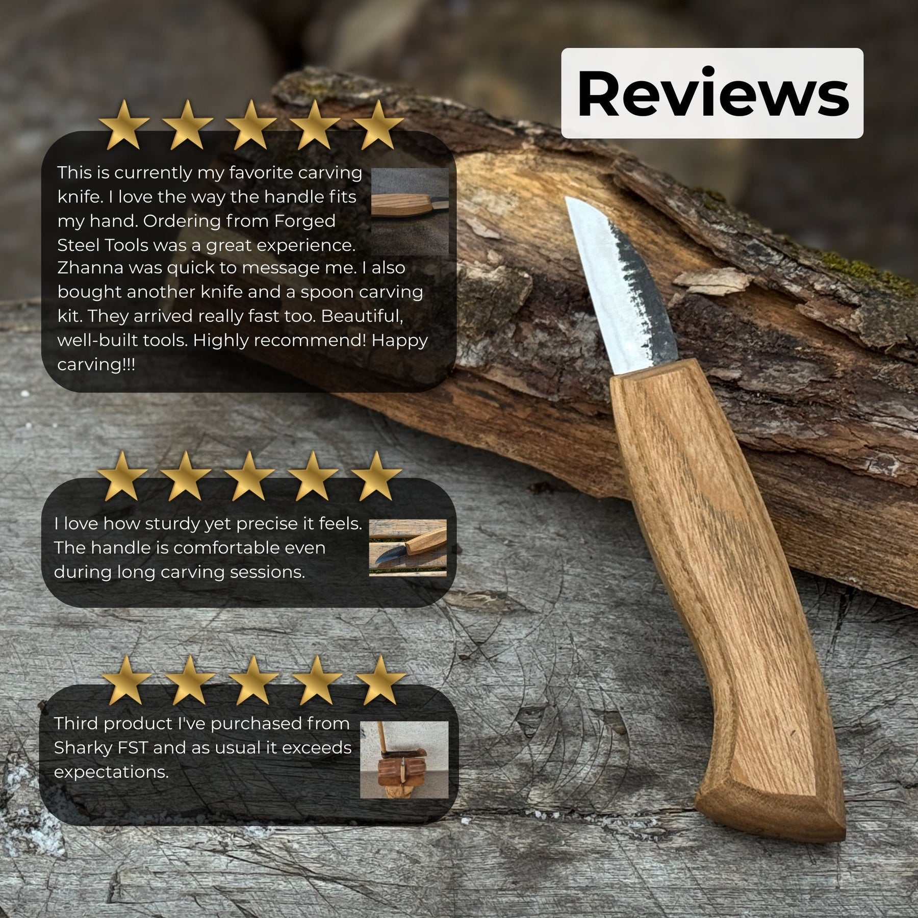 Detail Wood Carving Knife, Blade 5 cm (1.97 inches)