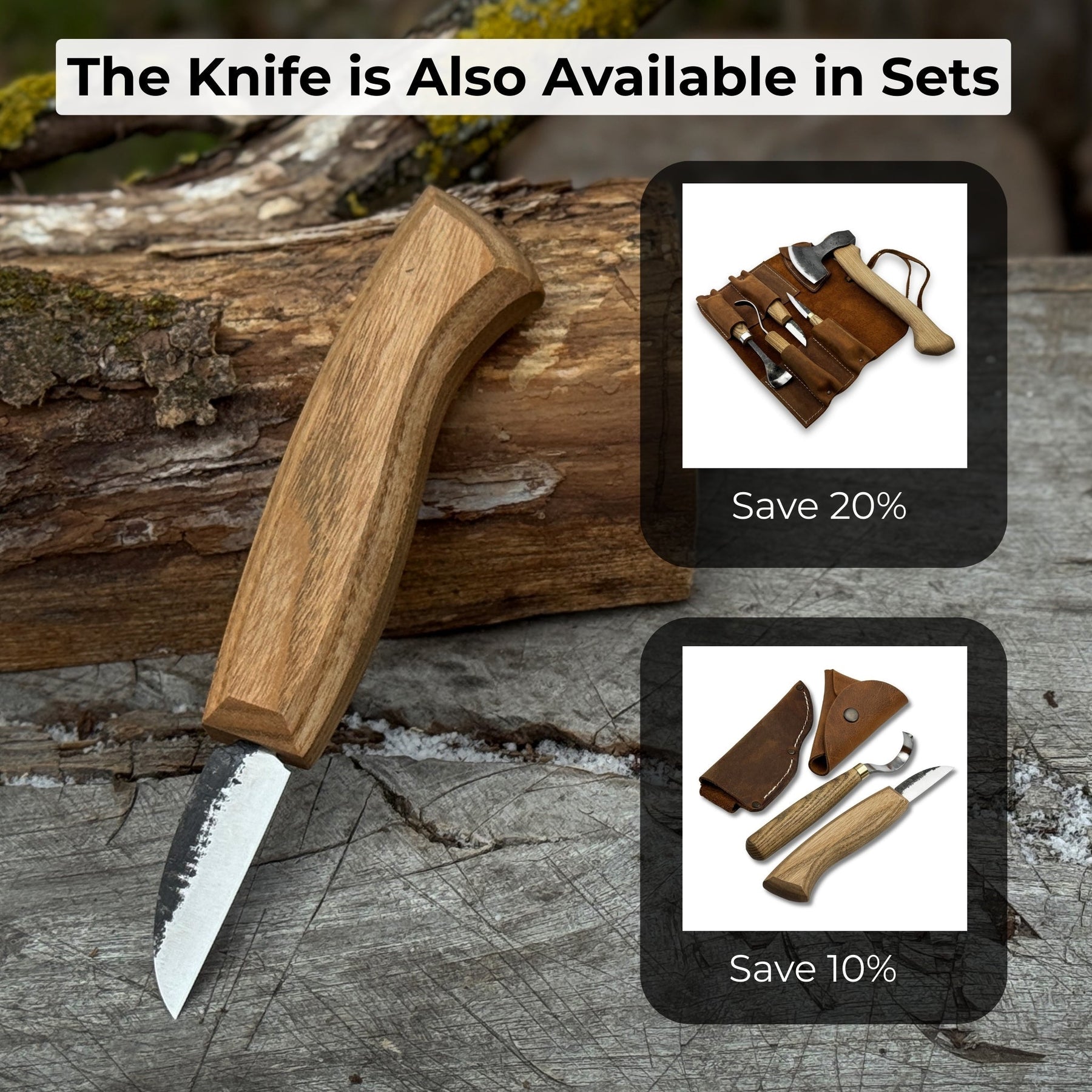 Detail Wood Carving Knife, Blade 5 cm (1.97 inches)