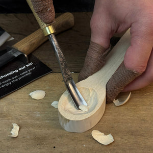 DIY 2-Piece Spoon Carving Kit for Beginners