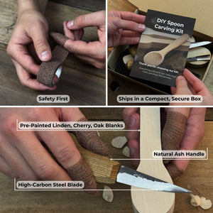 DIY 3-Piece Spoon Carving Kit