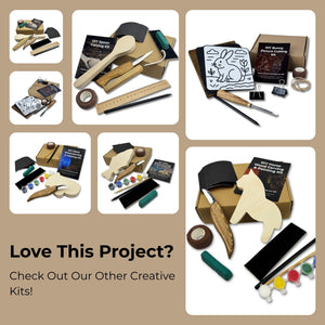 DIY Bird Wood Carving & Painting Kit