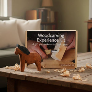 DIY Horse Wood Carving & Painting Kit