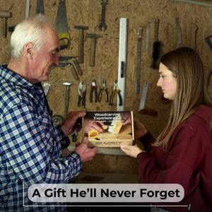DIY Oak Leaf Carving and Painting Kit