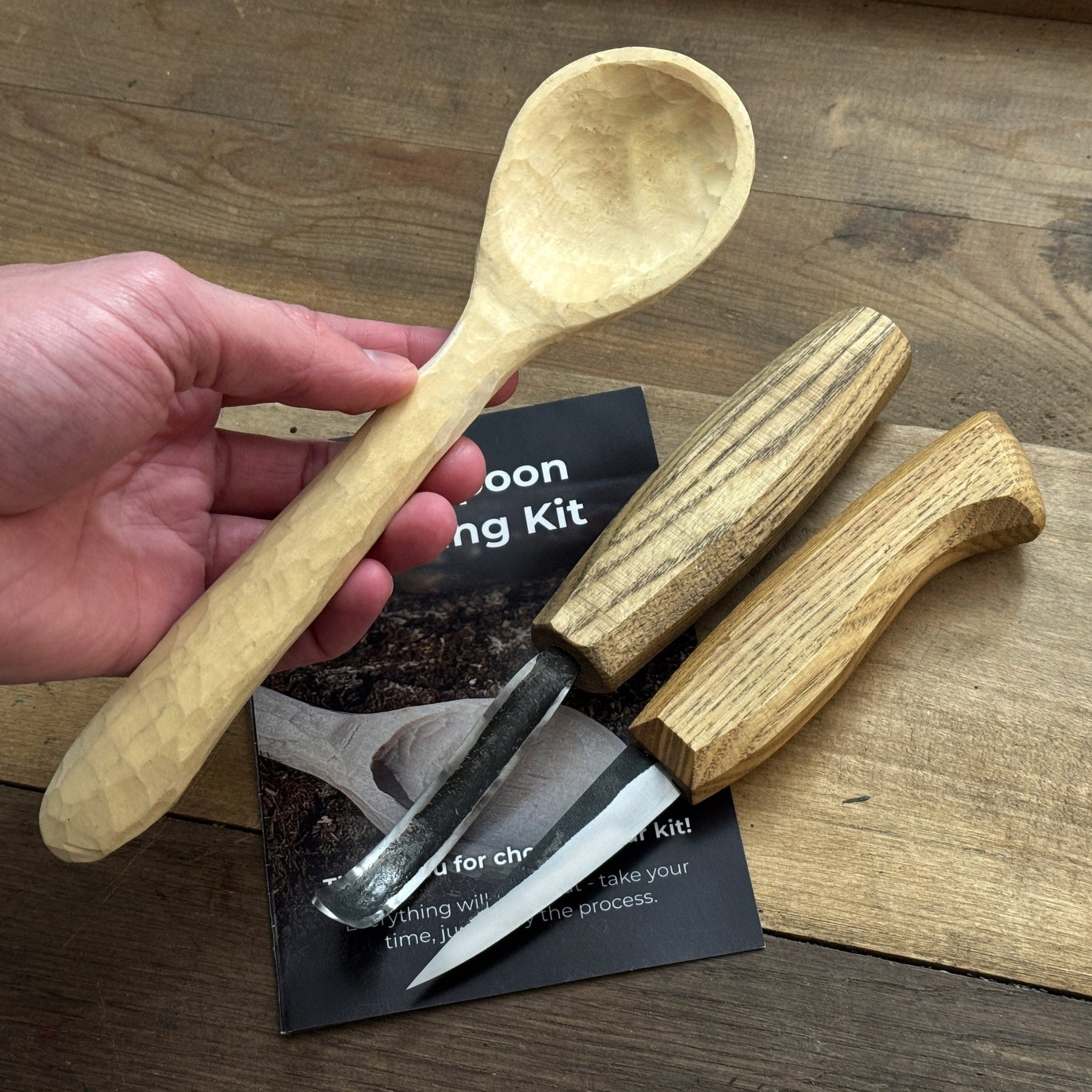 DIY Wood Carving Kit – Spoon Making Set for Beginners