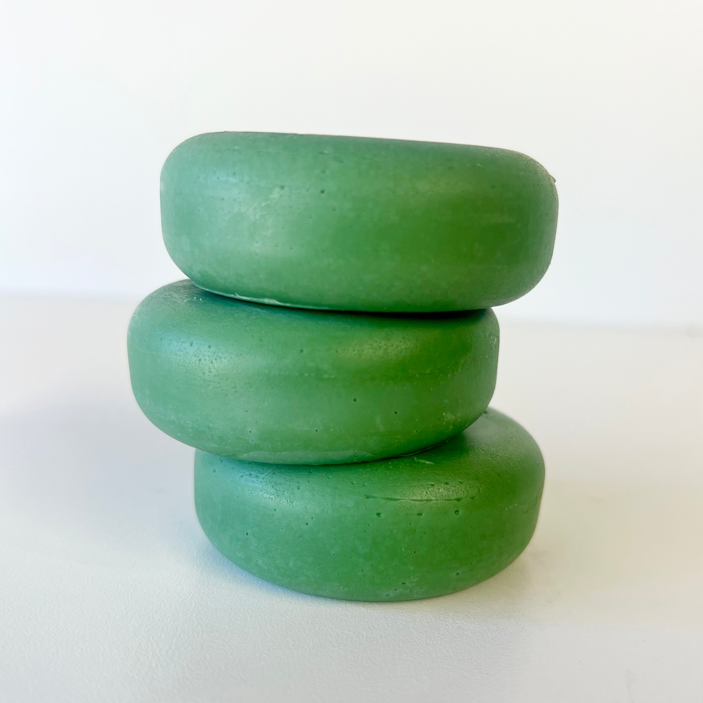 Back Woods conditioner bar by Farmhouse Lather for smooth soft hair and plastic free hair care