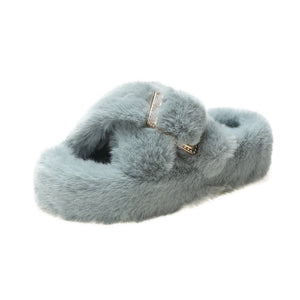 Opened Toed Extra Fluffy Slippers by The Mississippi Mermaid Mercantile - view 36