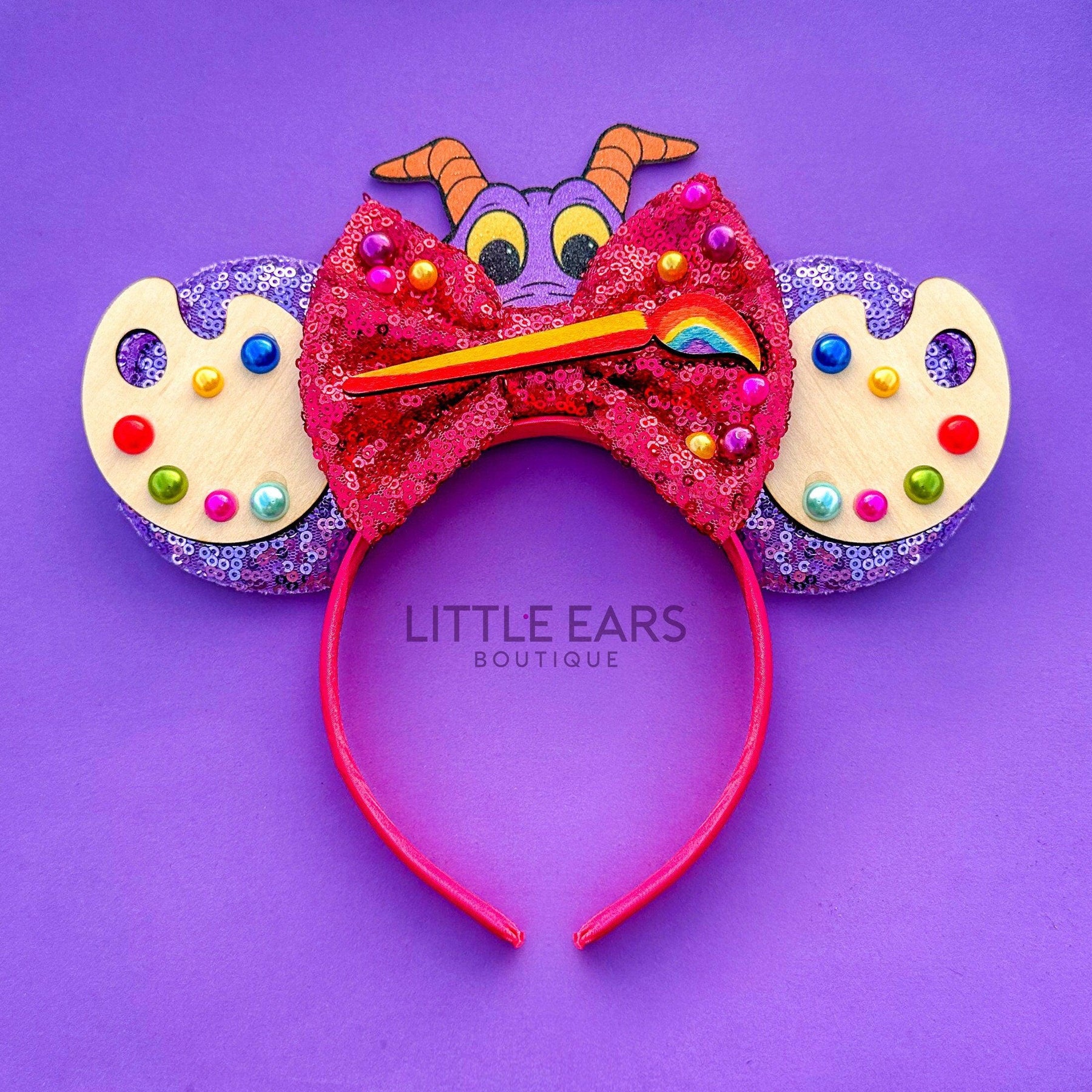 Purple Spark Arts Ears by Little Ears Boutique, 3D printed toy main product photo