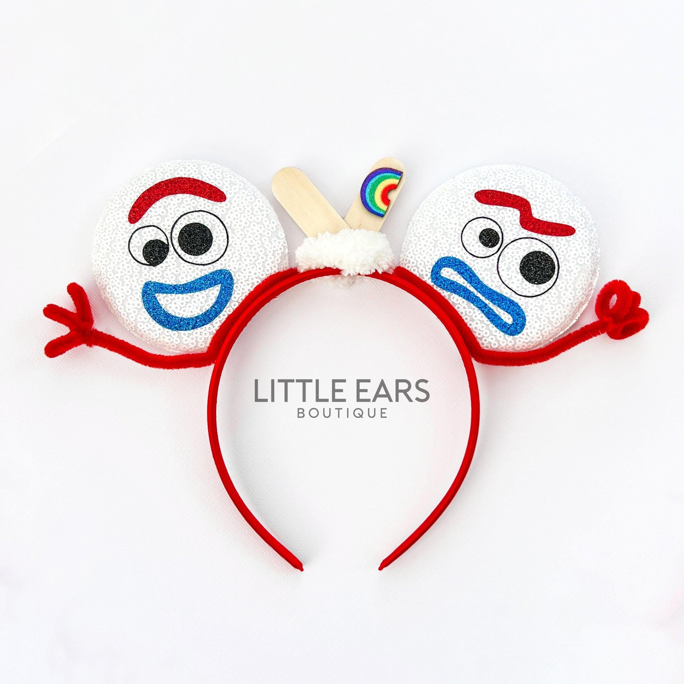 Fork inspired handmade theme park ears by Little Ears Boutique