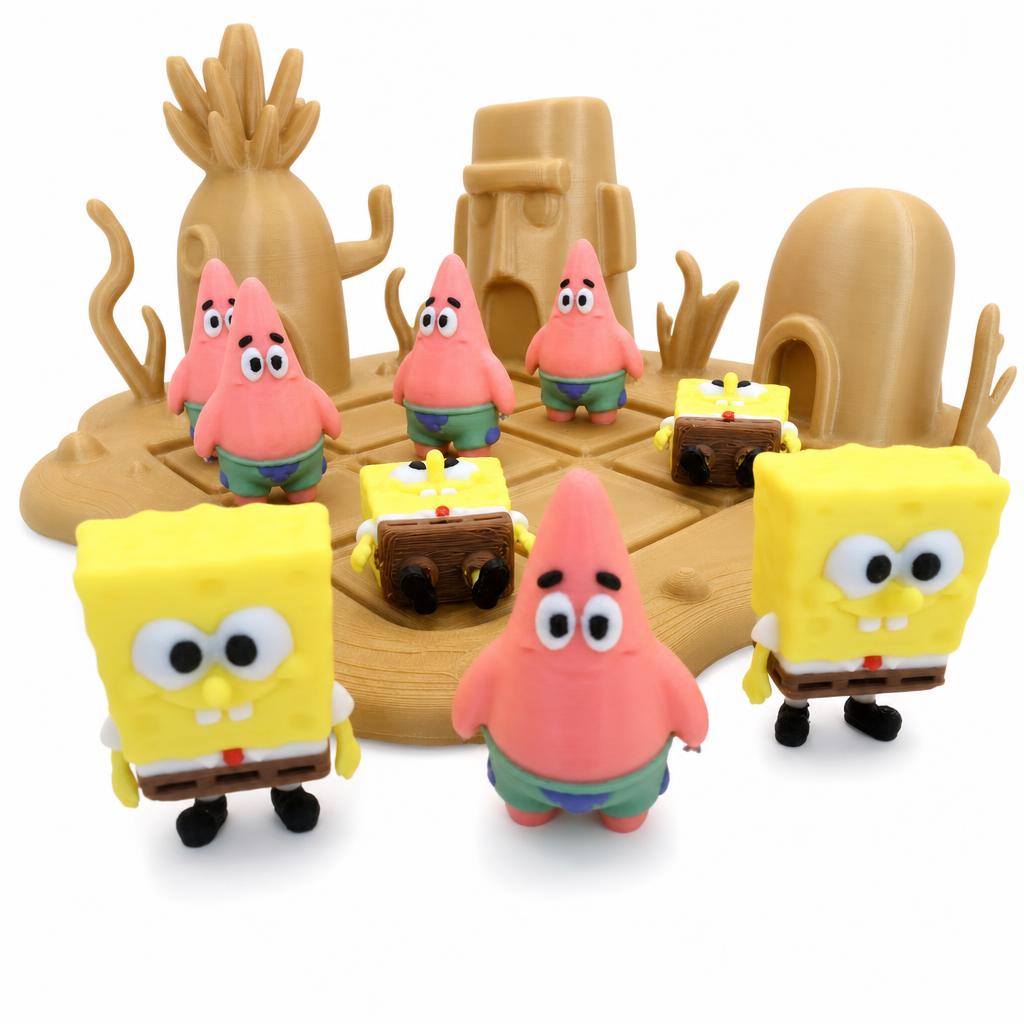 SpongeBob SquarePants Tic Tac Toe Game