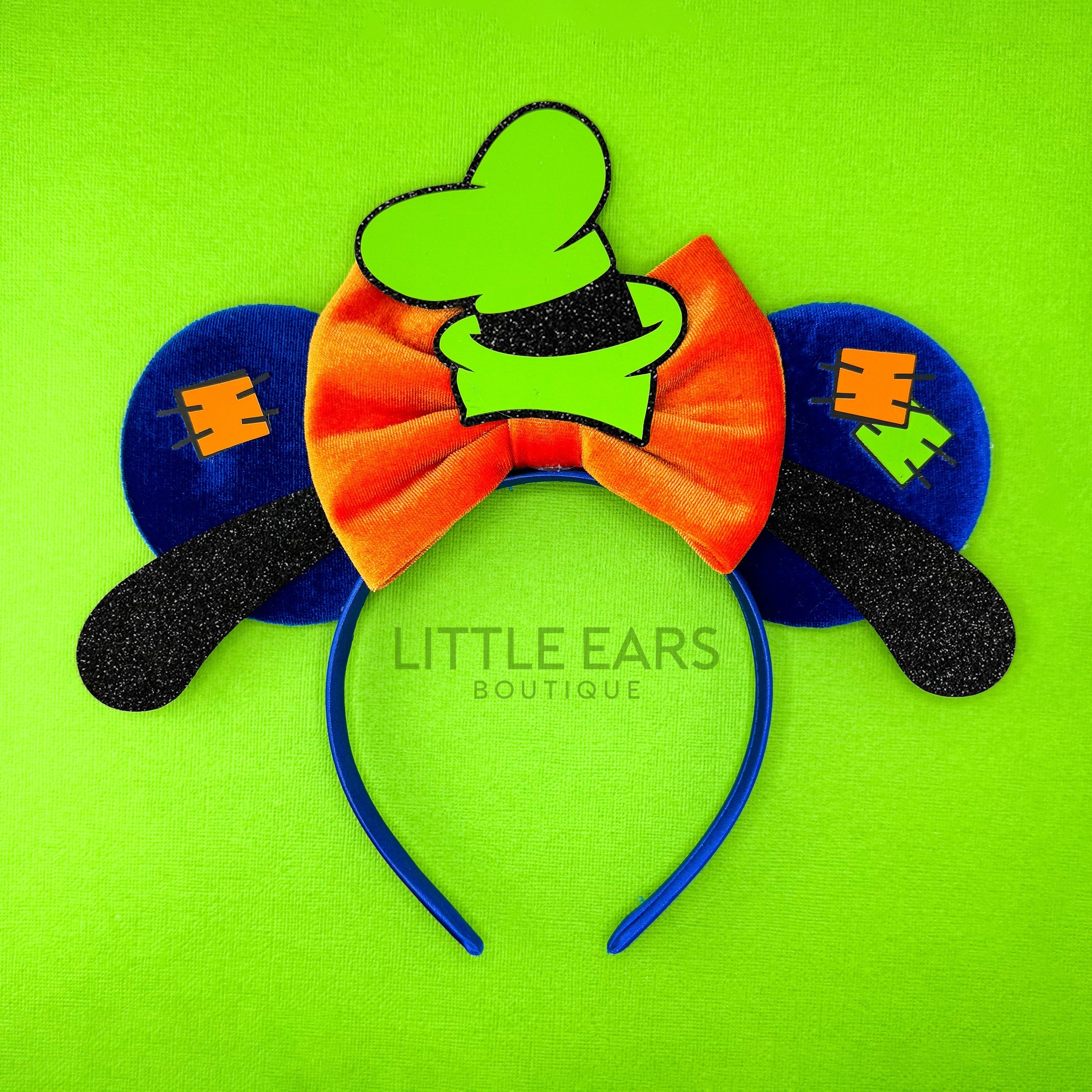Goof inspired handmade theme park ears by Little Ears Boutique