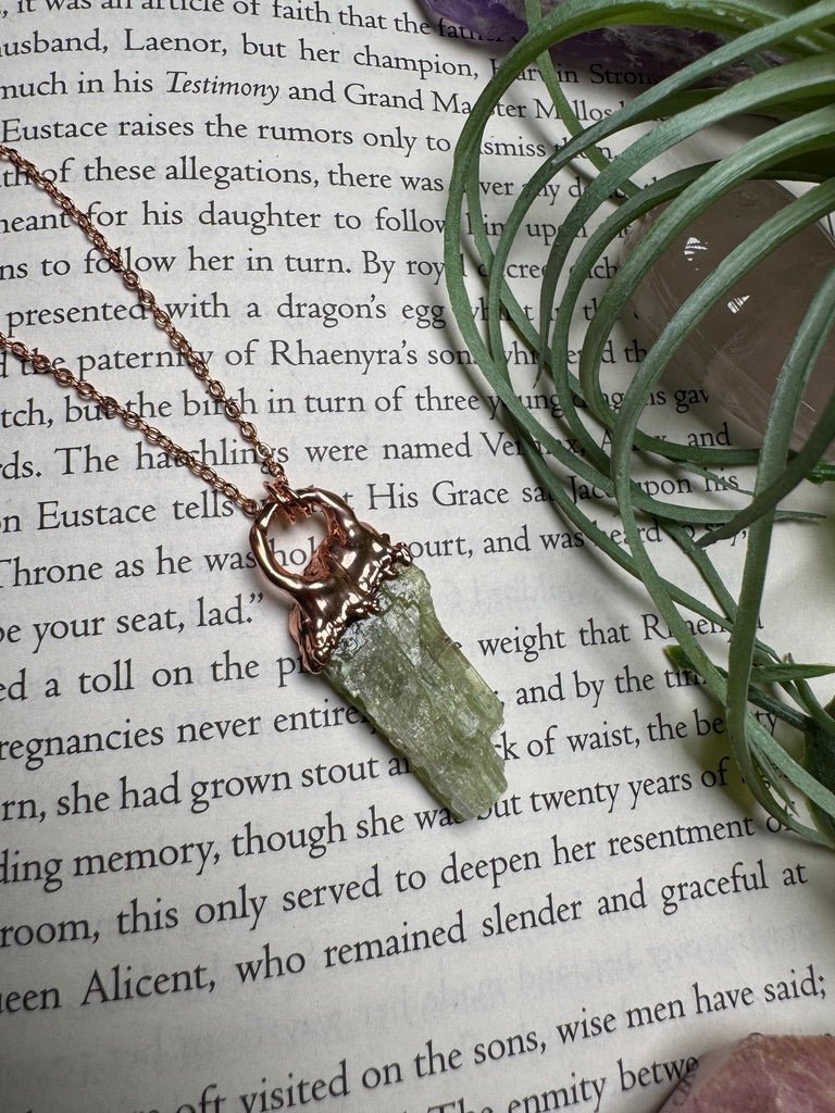 Green Kyanite Necklace