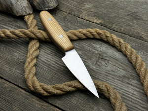 Hand-Forged Bushcraft Knife, 10 cm (3.94 inches)