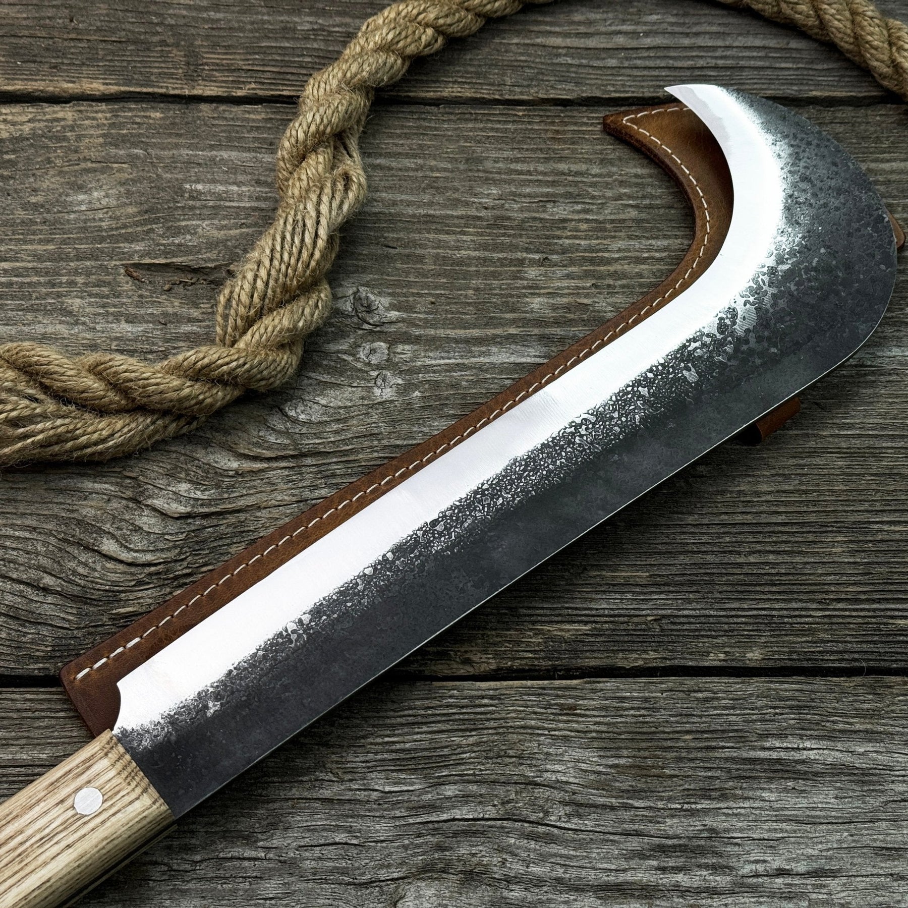Hand-Forged Bushcraft Knife, 27 cm (10.6 inches)