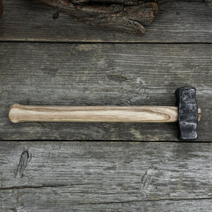 Hand-Forged Double Blacksmith's Hammer, 1 kg (2.2 lbs)