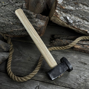 Hand-Forged Double Blacksmith's Hammer, 1.5 kg (3.3 lbs)