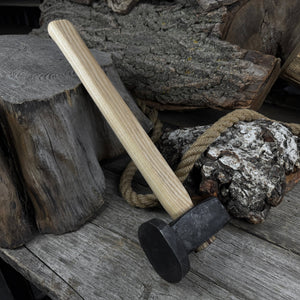 Hand-Forged Double Blacksmith's Hammer, 1.5 kg (3.3 lbs)