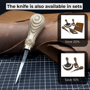 Hand-Forged Leather Awl