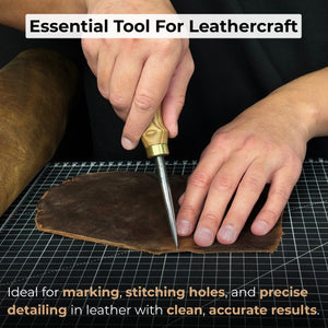 Hand-Forged Leatherworking Awl