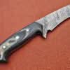 Handmade Bush-craft Knife Damascus Steel DK-0402 by JW SteelCrafts, Damascus knife detail photo 2