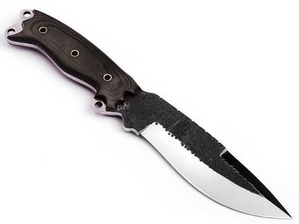 Handmade Bush craft Knife Damascus Steel DK-0405 by JW SteelCrafts, Damascus knife detail photo 2