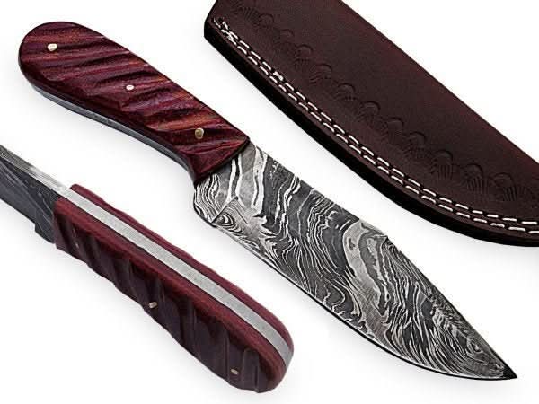 Handmade Witchcraft Knife Damascus Steel DK-0404 by JW SteelCrafts, Damascus knife main product photo