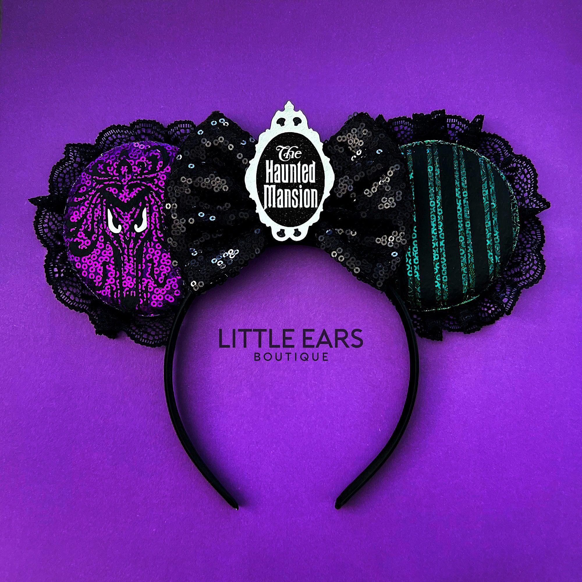 Haunted house Halloween theme park ears by Little Ears Boutique