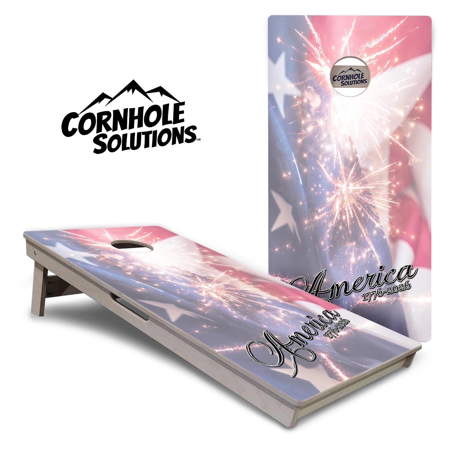 America 250th Cornhole Boards - 4 designs - Tournament Series