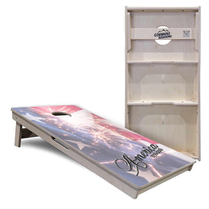 America 1776-2026 Cornhole Boards - Professional Tournament Series "Limited Edition" Cornhole Solutions