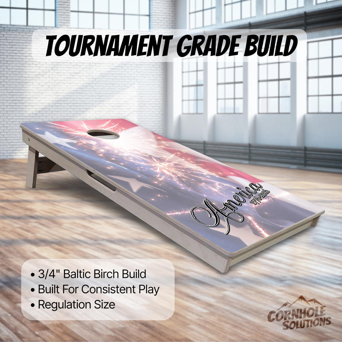 America Collection Cornhole Boards – Tournament Series
