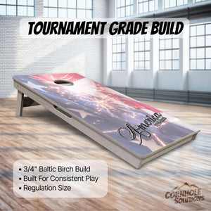 America Collection Cornhole Boards – Tournament Series