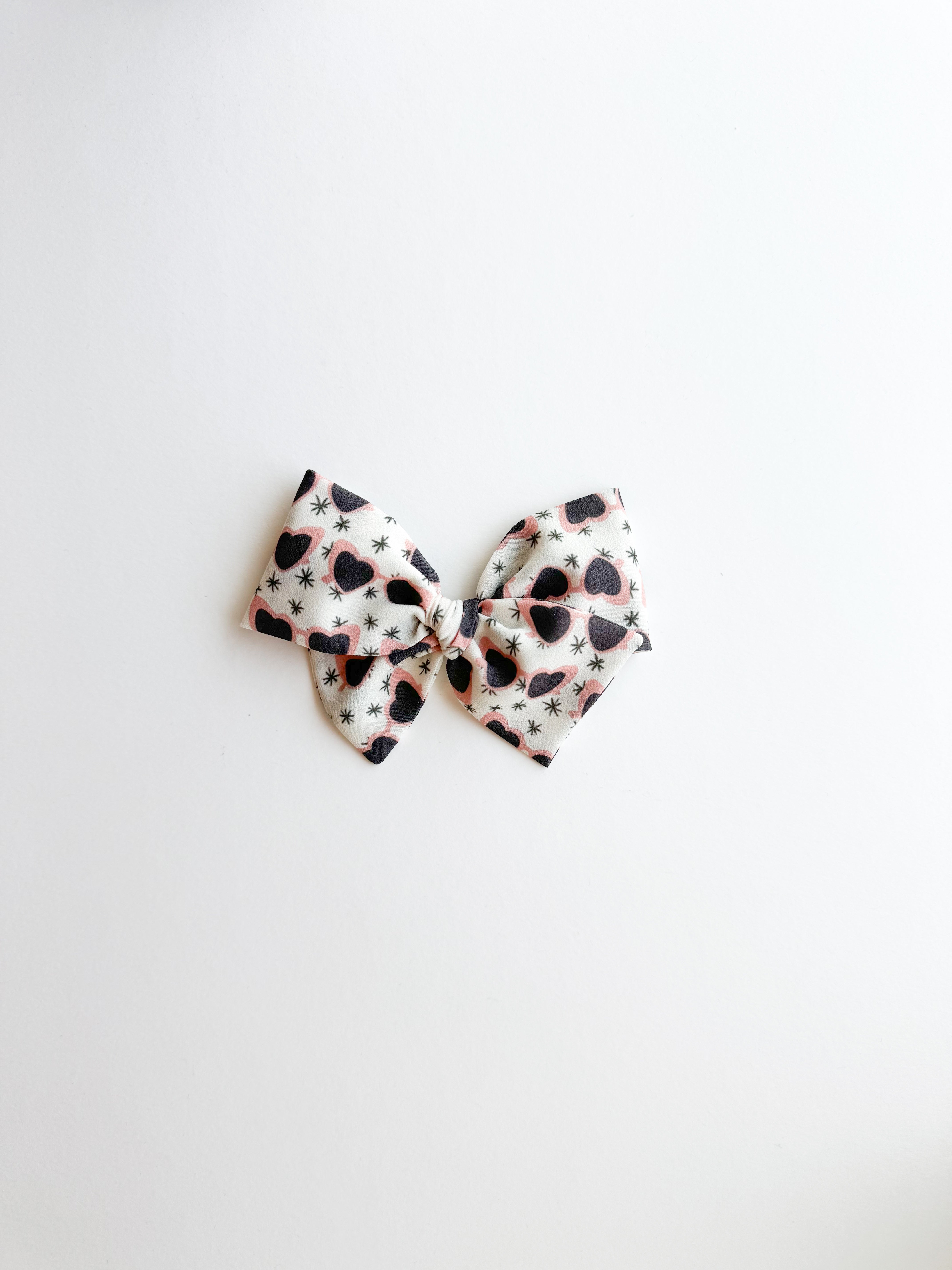 Heart Sunnies Pinwheel Bow by Boosh Baby image 1